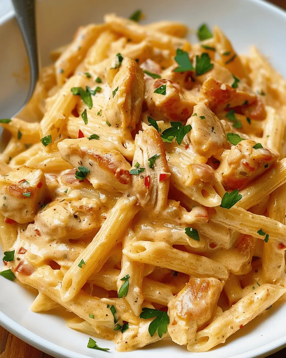 Creamy Cajun Chicken Pasta with Turkey Bacon: A Hearty Delight