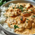 Creamy Smothered Chicken and Rice