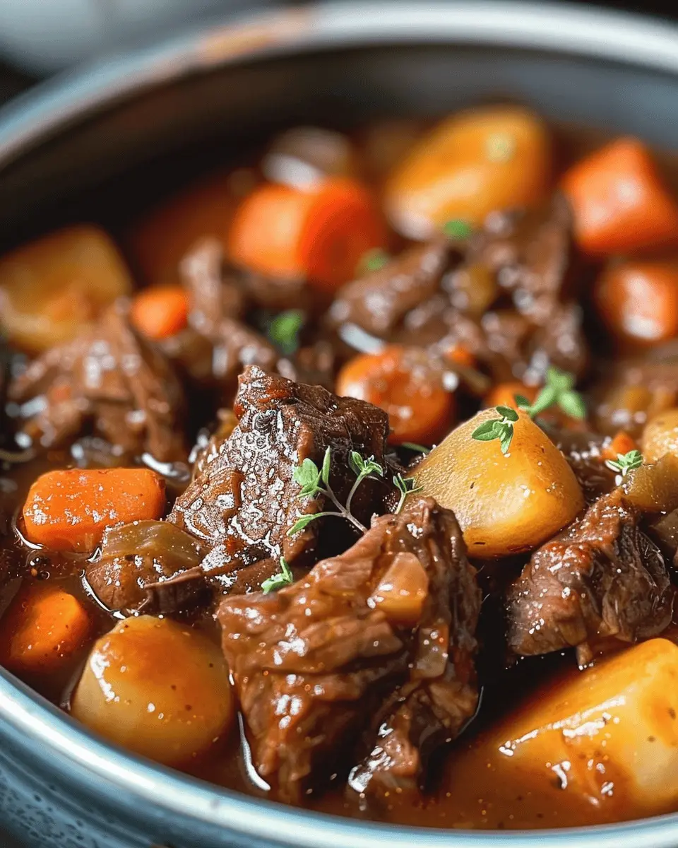 Hearty Crockpot Beef Stew: Easy Comfort Food for Cozy Nights