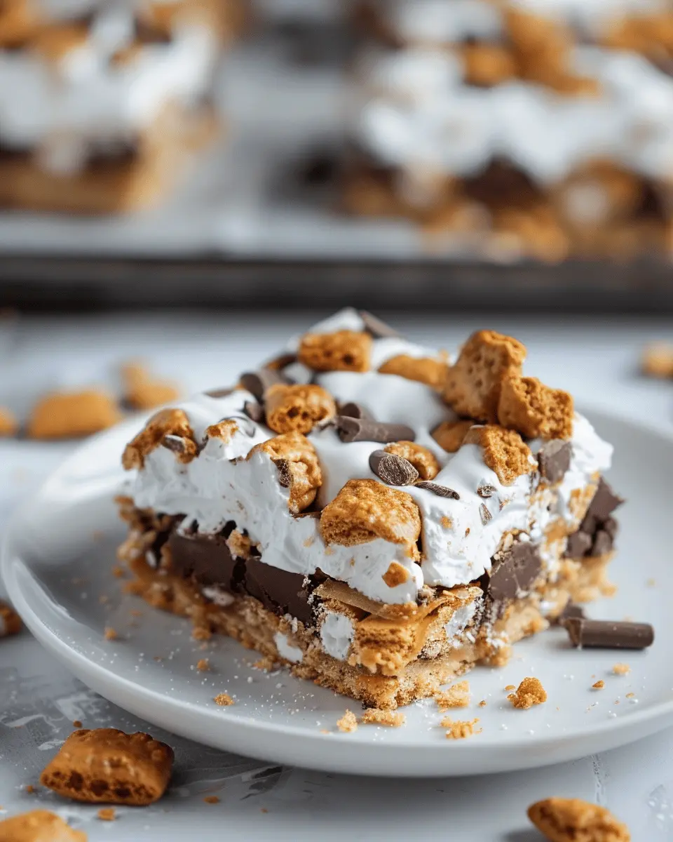 s’mores bars recipe: the easy and indulgent treat you crave