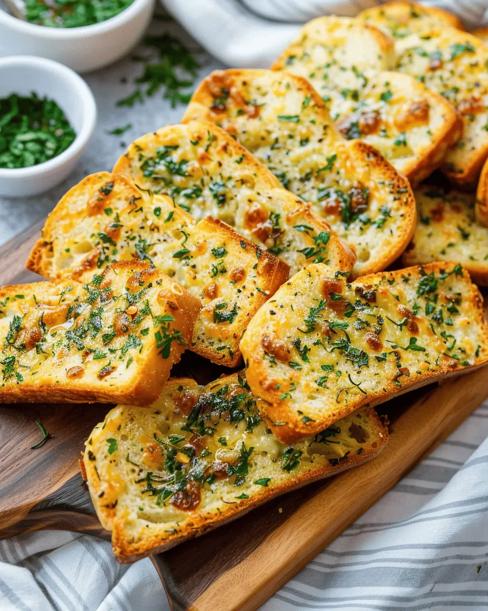 10-Minute Air Fryer Garlic Bread: The Easiest Homemade Delight