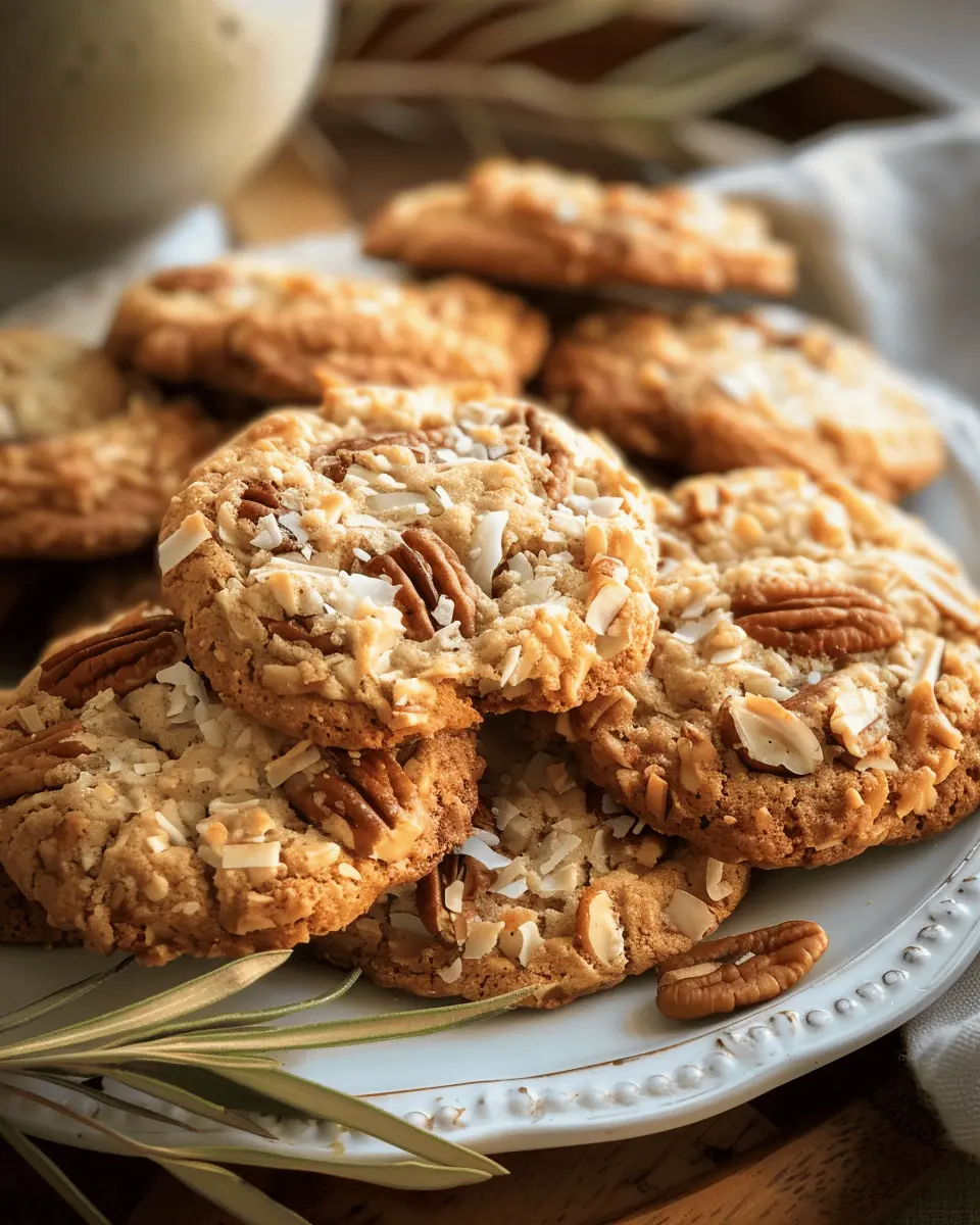 Perfect Coconut Pecan Cookies: Easy Recipe for Sweet Bliss