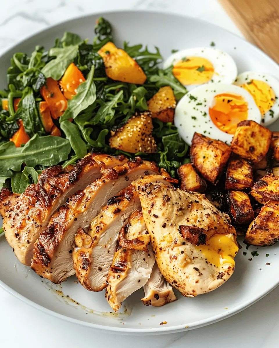 Chicken Egg Power Plate: Easy, Delicious, and Nutritious Meal
