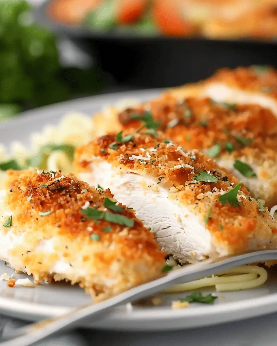 Parmesan Crusted Chicken: Easy Recipe for Juicy Homemade Delight