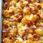 Cracked Out Tater Tot Breakfast Casserole