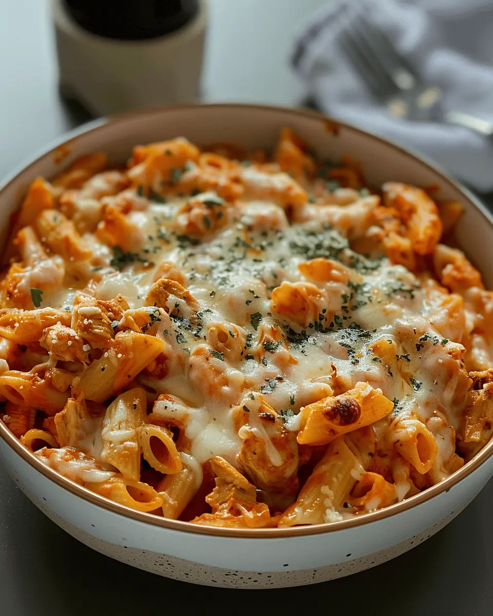 Cheesy chicken pasta: Easy turkey bacon twist for dinner delight