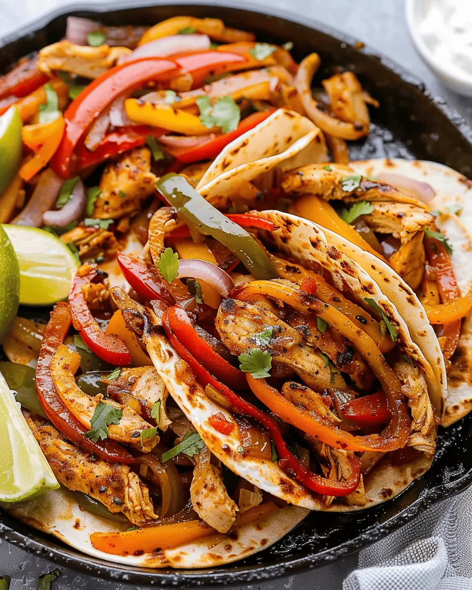 Chicken Fajitas: Easy, Flavorful Recipe for Homemade Delights