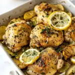 Lemon Garlic Chicken Thighs