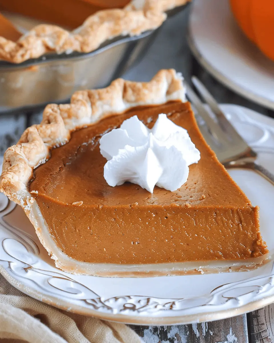 Eagle Brand Pumpkin Pie: The Easy Indulgence You’ll Love