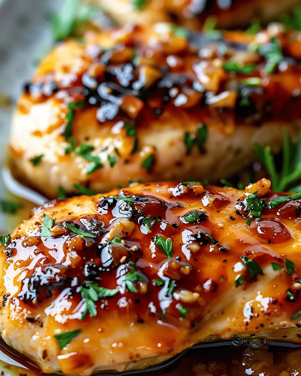 Honey Garlic Chicken Breasts: Easy Recipe for Juicy Flavor