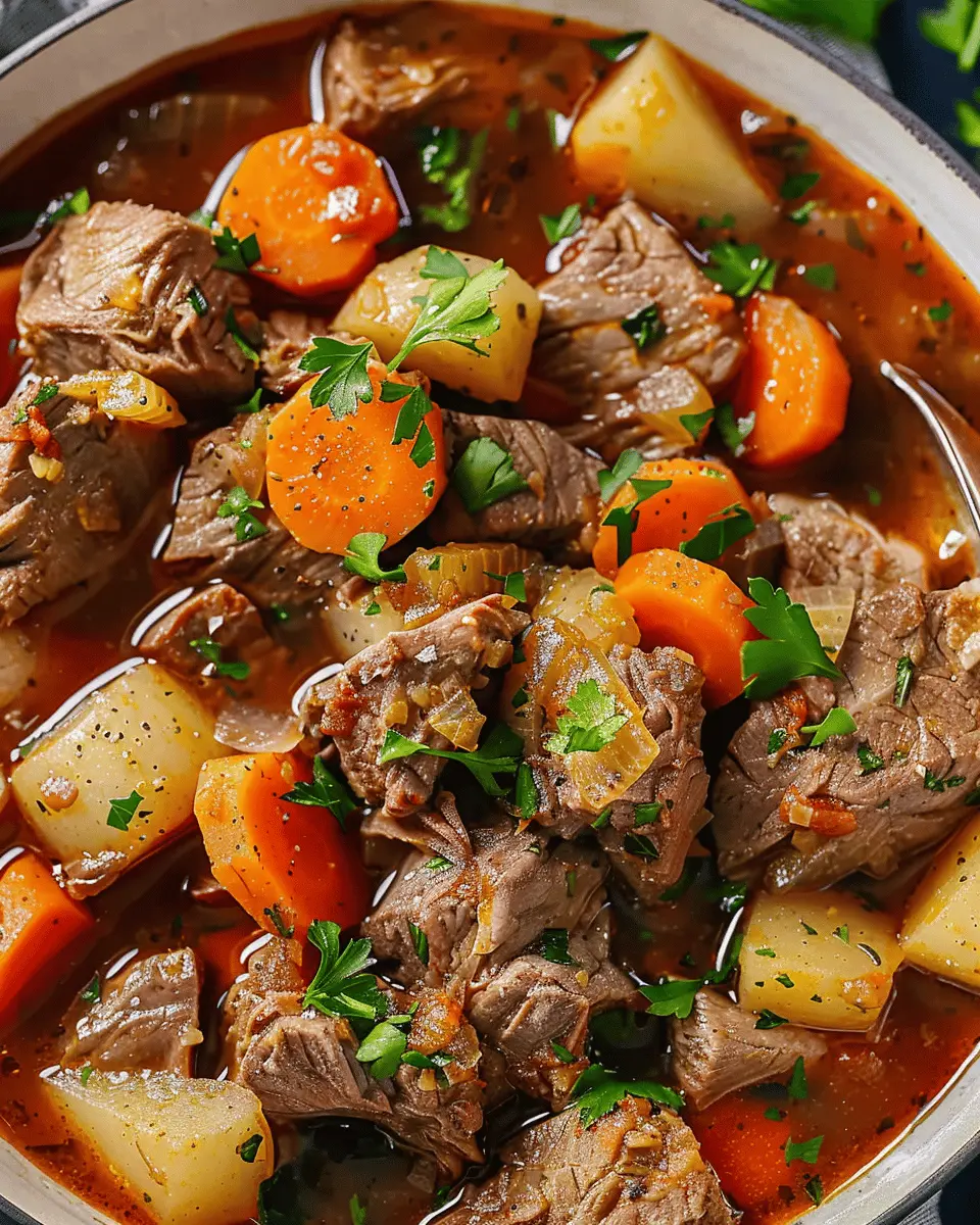 Slow Cooker Beef Stew
