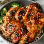 Healthy Sticky Chicken