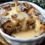Grandma’s Old-Fashioned Bread Pudding with Vanilla Sauce