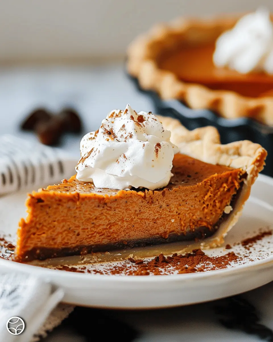 The BEST Pumpkin Pie Recipe
