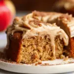 Apple Spice Cake with Brown Sugar Icing