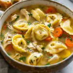 Easy Chicken Tortellini Soup