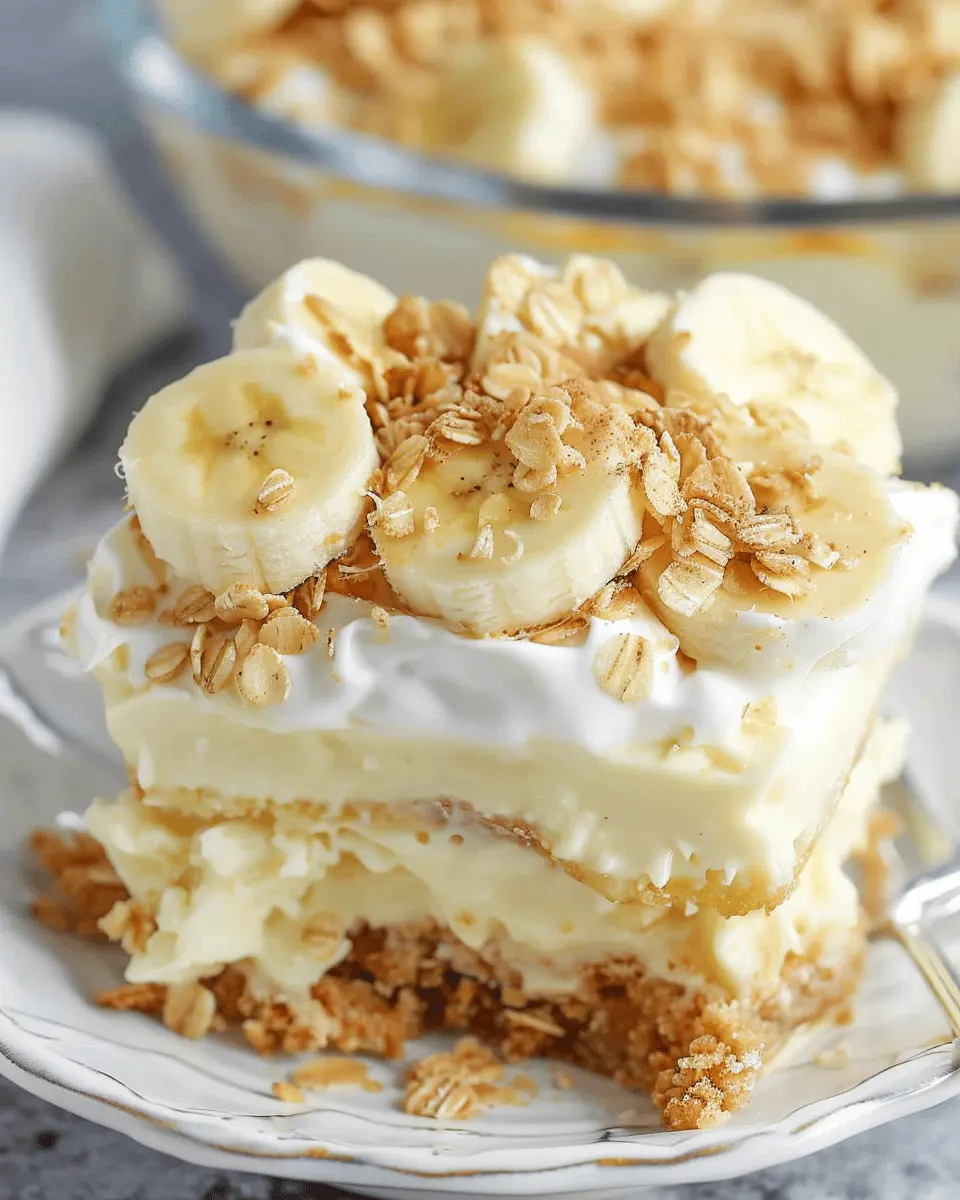 No Bake Banana Pudding Dessert: Easy Indulgence for Everyone