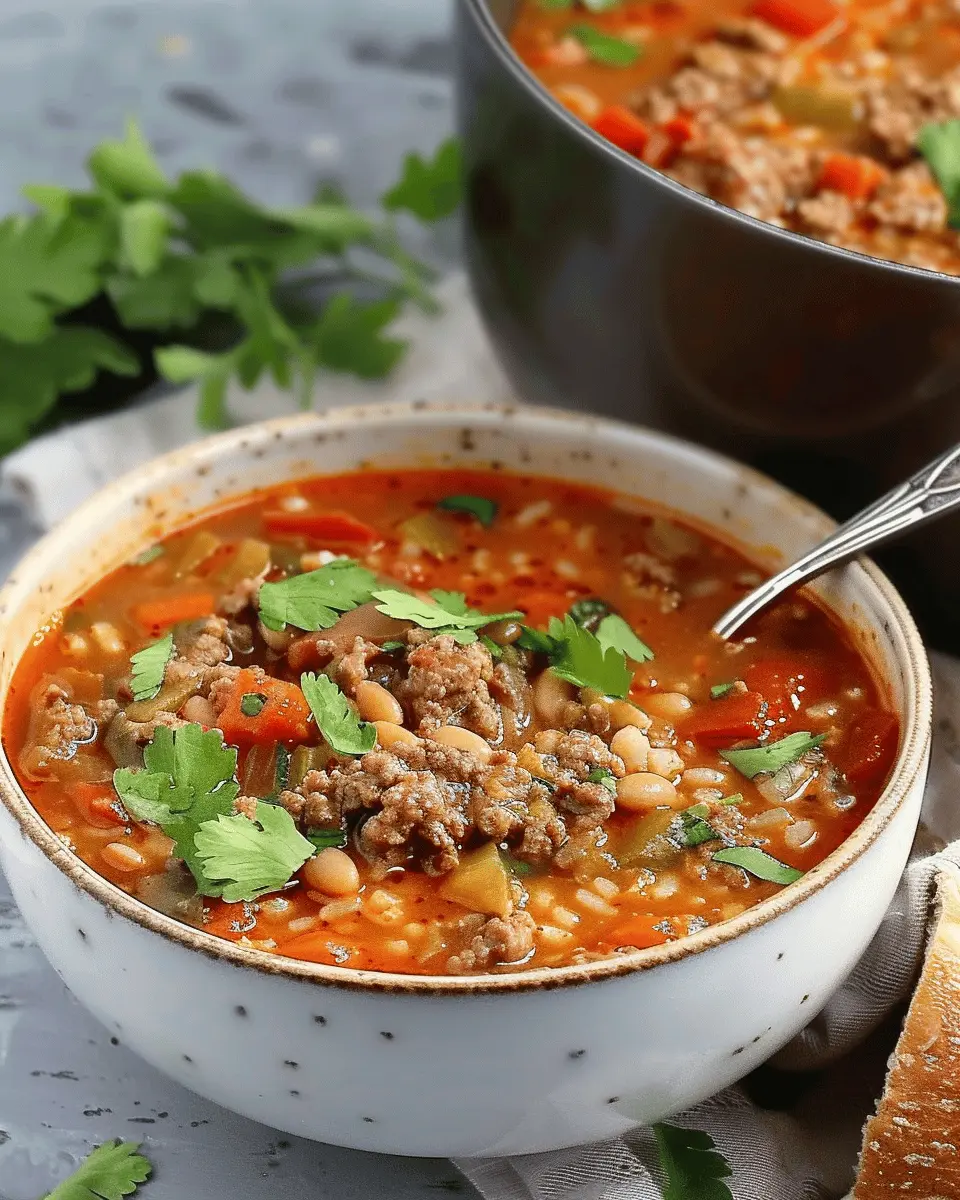 Easy Stuffed Pepper Soup: A Flavorful Twist with Turkey Bacon