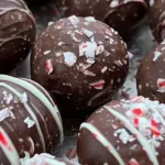 2-Ingredient Chocolate-Peppermint Balls