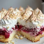 Bedstefars Skæg (Raspberry Meringue Cake)