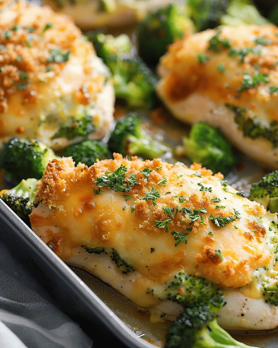 Broccoli and Cheese Stuffed Chicken Breasts Recipe: Easy and Delicious