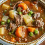 Hearty & Comforting Vegetable Beef Soup – A Cozy Classic