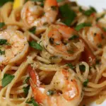 Shrimp Scampi with Whole Wheat Spaghetti