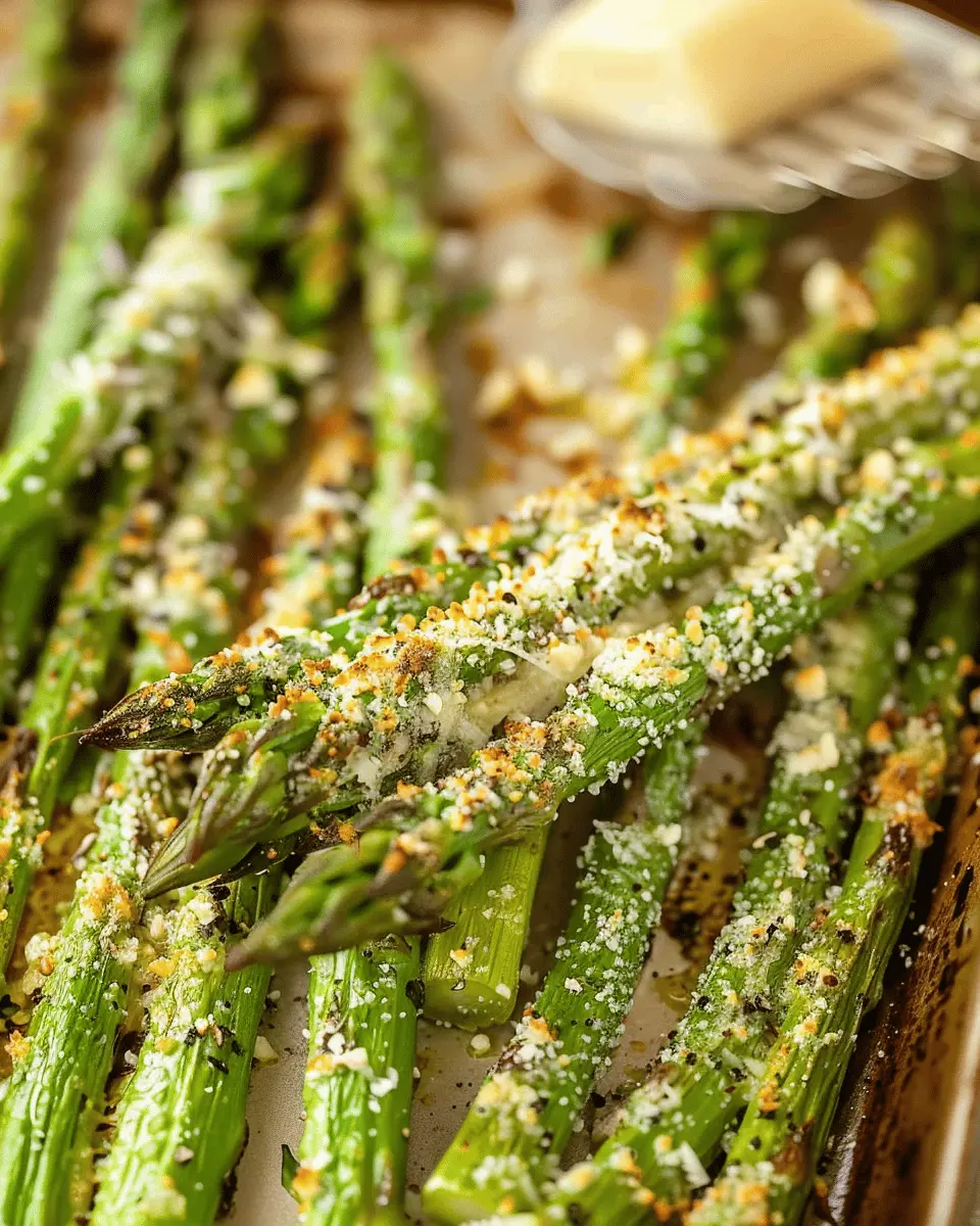 Roasted Asparagus with Parmesan: A Quick and Easy Delight