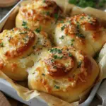 Buttery cheese Garlic Rolls, everyone will love them!