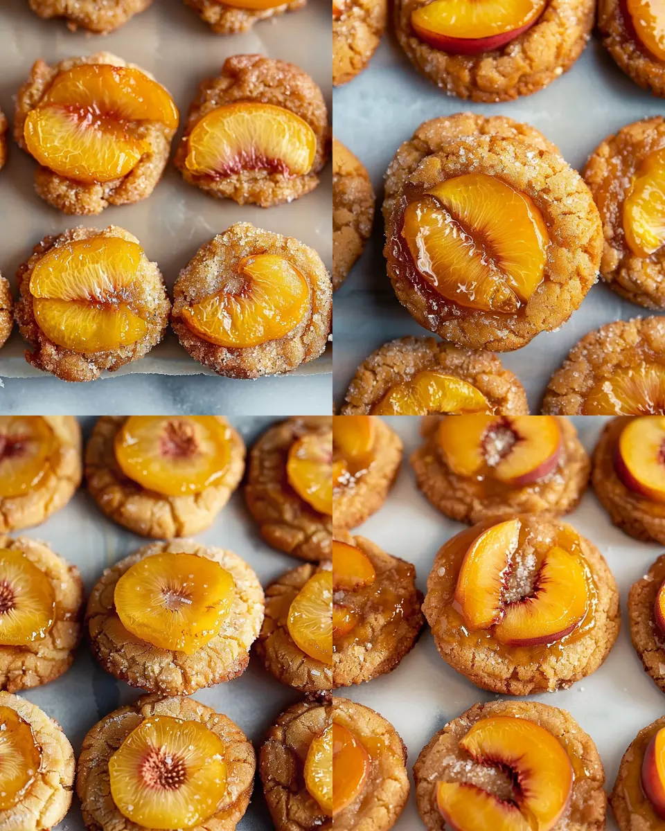 Peach Upside Down Cookies: Best Juicy Treats for Your Sweet Craving