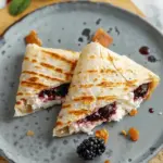 Cottage Cheese & Blackberry Wrap