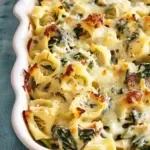 Spinach and Artichoke Baked Pasta