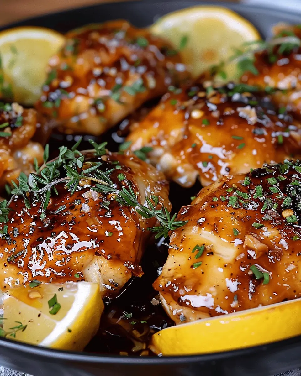 Honey Lemon Garlic Chicken Recipe: Juicy Flavor for Dinner Bliss