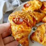 Pepperoni Pizza Croissants