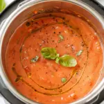 Instant Pot Madeleine Tomato Basil Soup