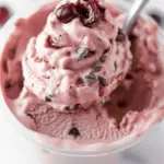 Ninja Creami Copycat Baskin Robbins Cherry Jubilee