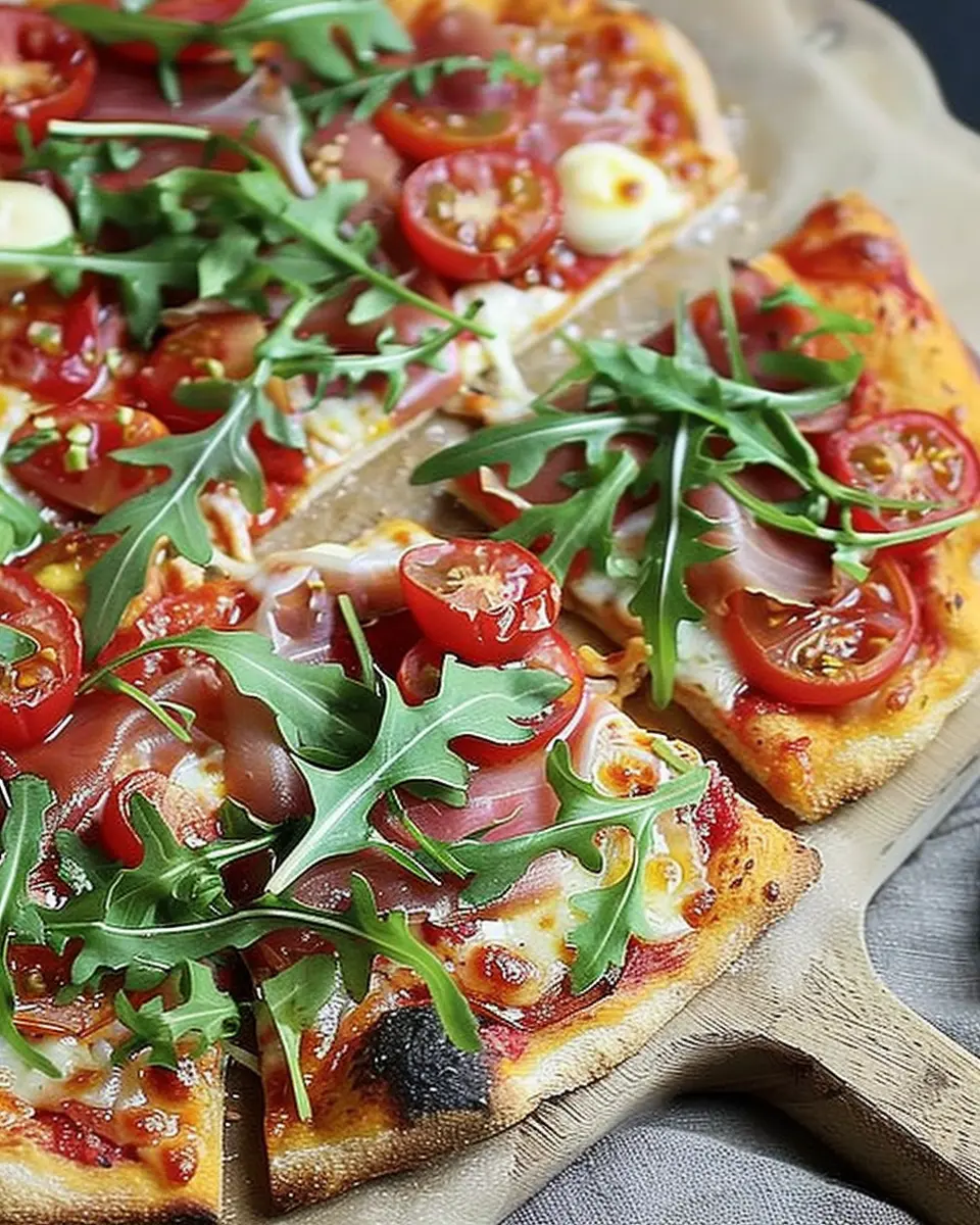 Prosciutto Tomato Arugula Pizza: A Delicious Twist on Tradition