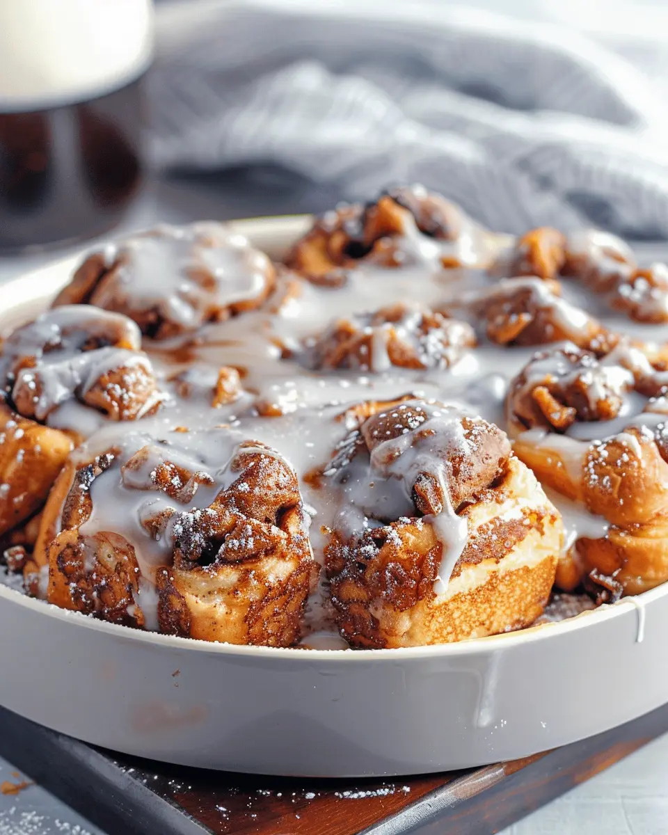 Air Fryer Cinnamon Roll French Toast: Easy Indulgence with Turkey Bacon