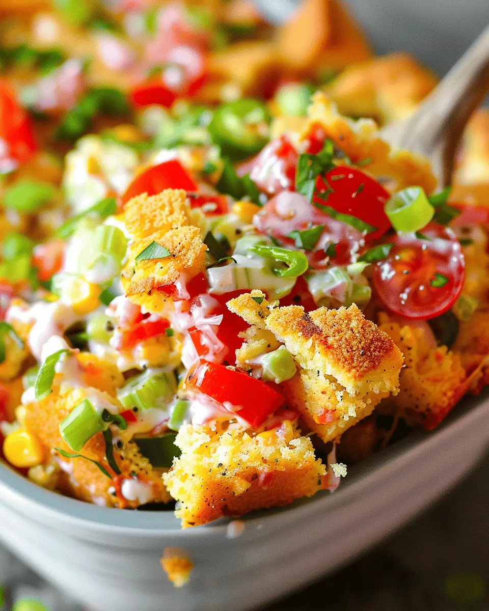 Cornbread Salad