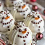 No-Bake Snowman Truffles Recipe