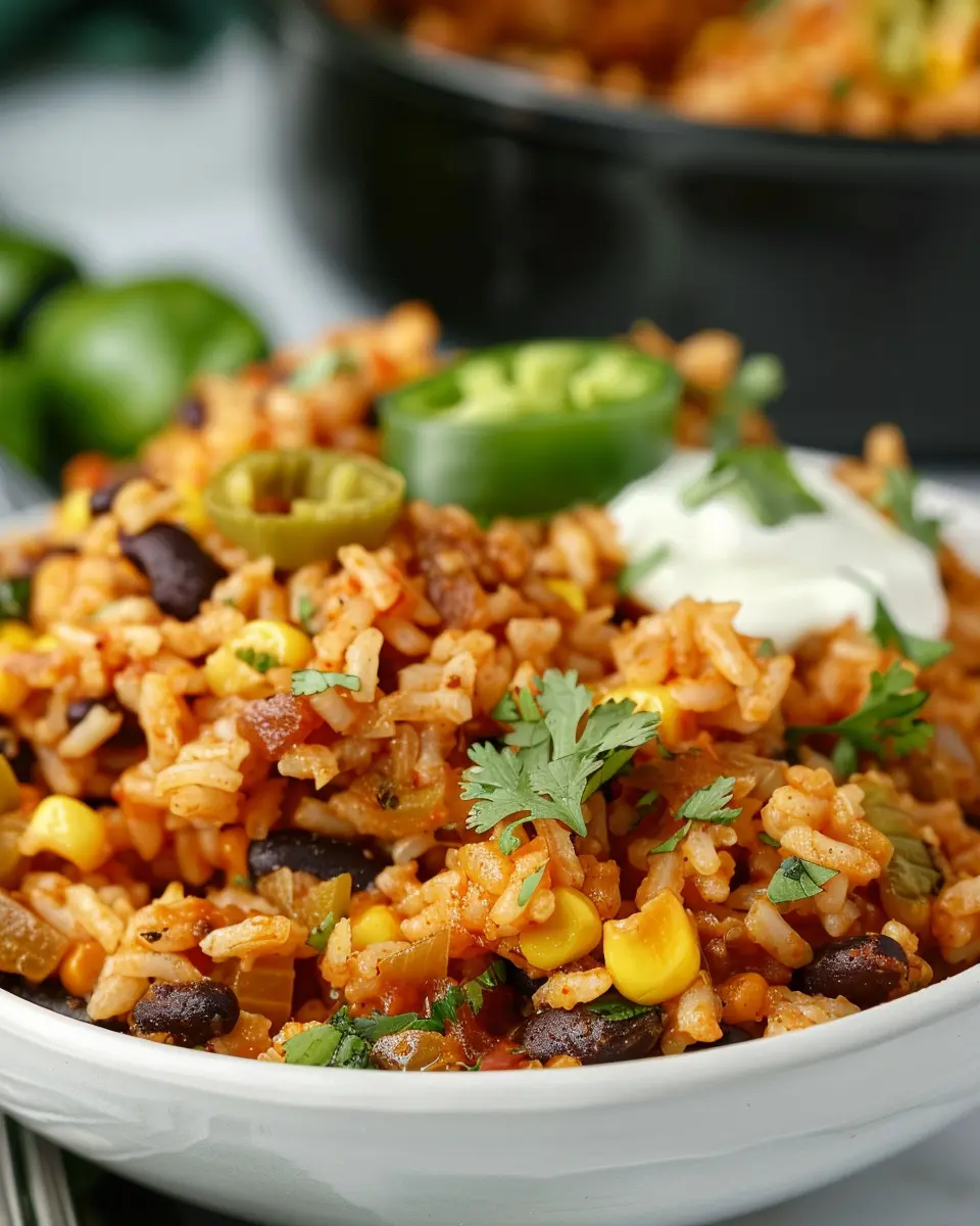 Air Fryer Mexican Rice Casserole: Easy Comfort Food Delight