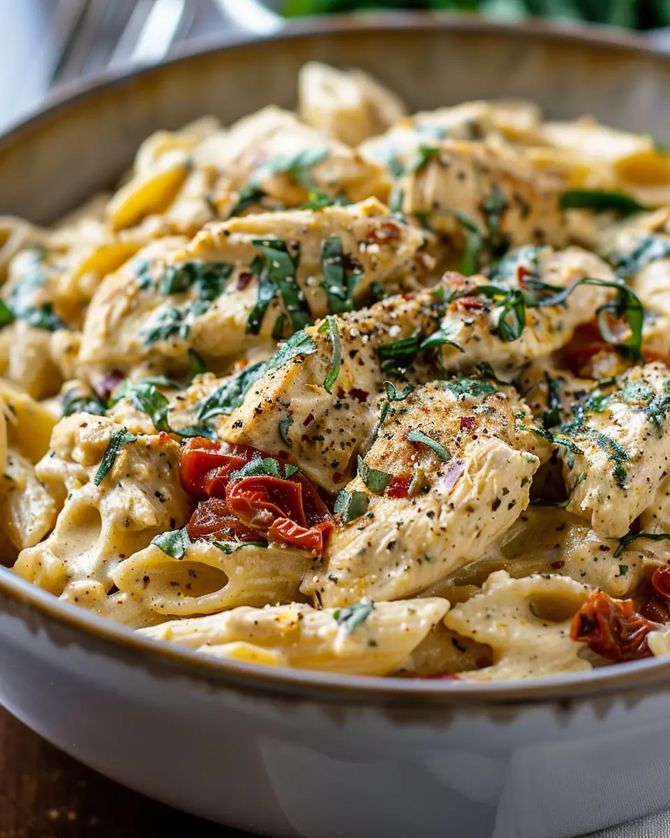 Crock Pot Tuscan Chicken Pasta Recipe: Easy Comfort Food Delight