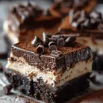 Death By Chocolate Cheesecake Bars