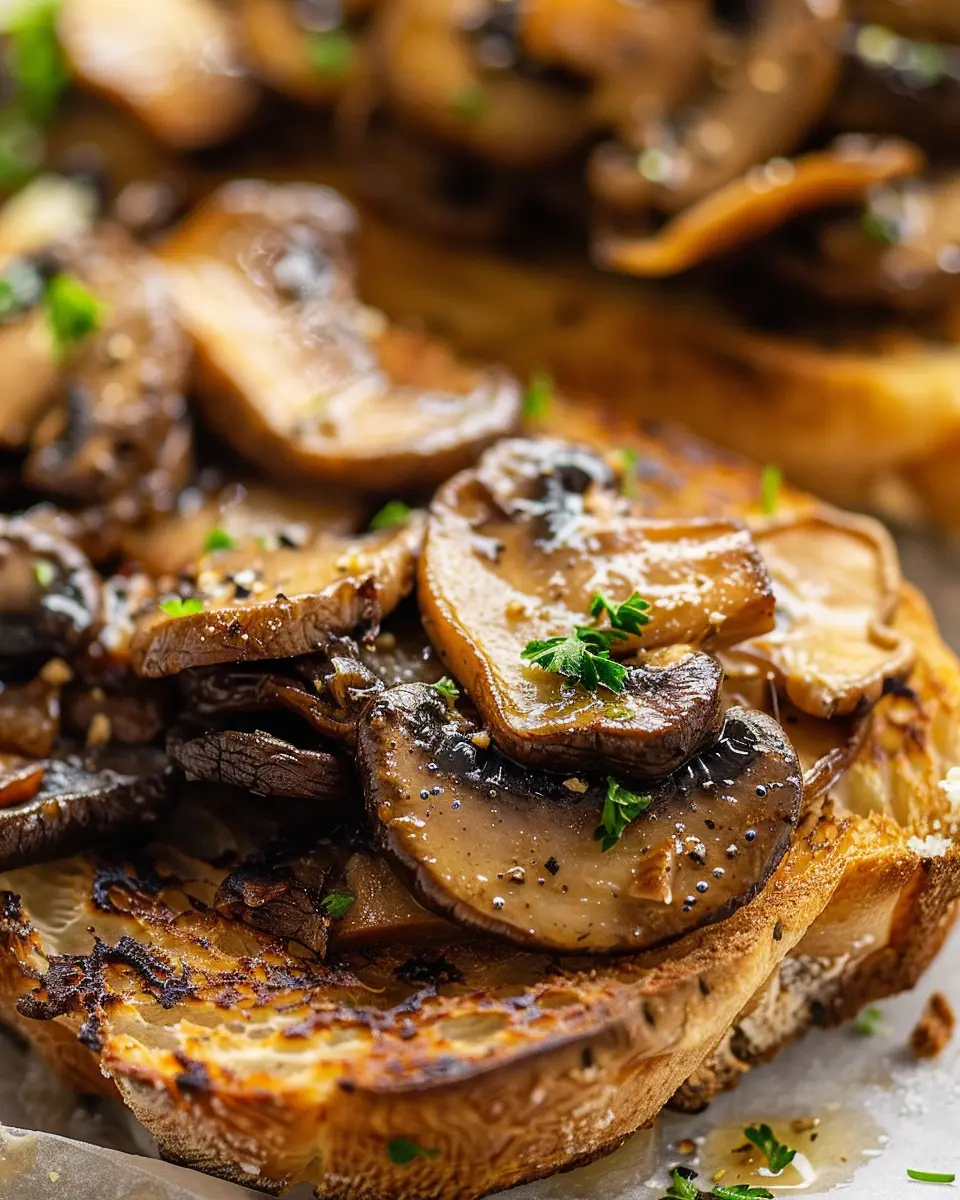 Air Fryer Mushroom Toast: Easy Gourmet Delight in Minutes