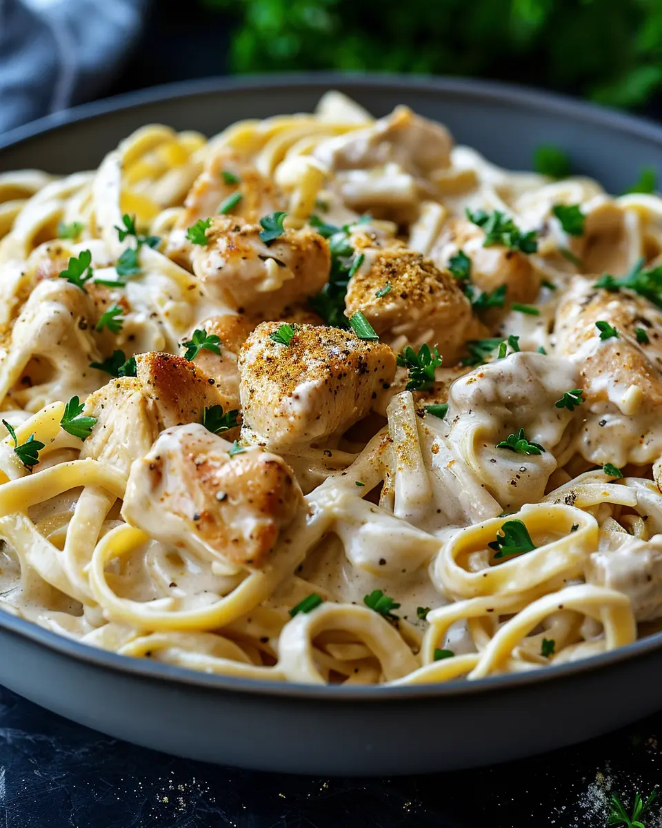 Slow Cooker Cajun Chicken Alfredo Recipe: Easy Comfort Food Delight