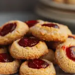 Air Fryer Strawberry Thumbprint Cookies