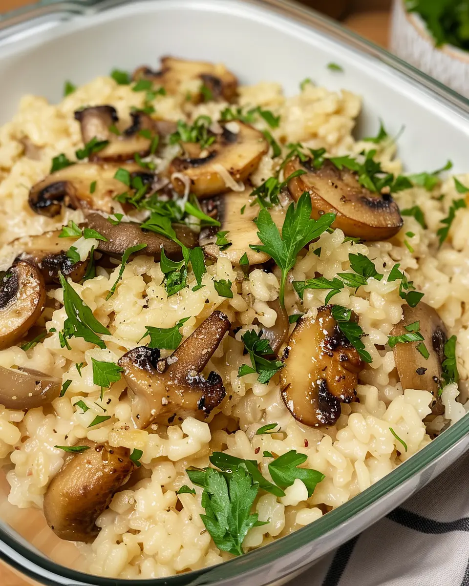 Air Fryer Risotto: Easy Creamy Delight with Turkey Bacon and Chicken Ham