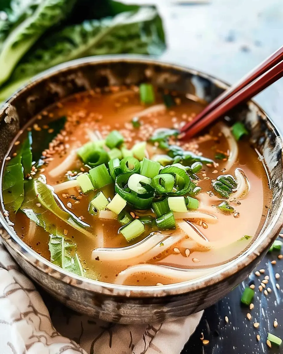 Instant Pot Miso Soup: Easy Recipe with Turkey Bacon and Chicken Ham