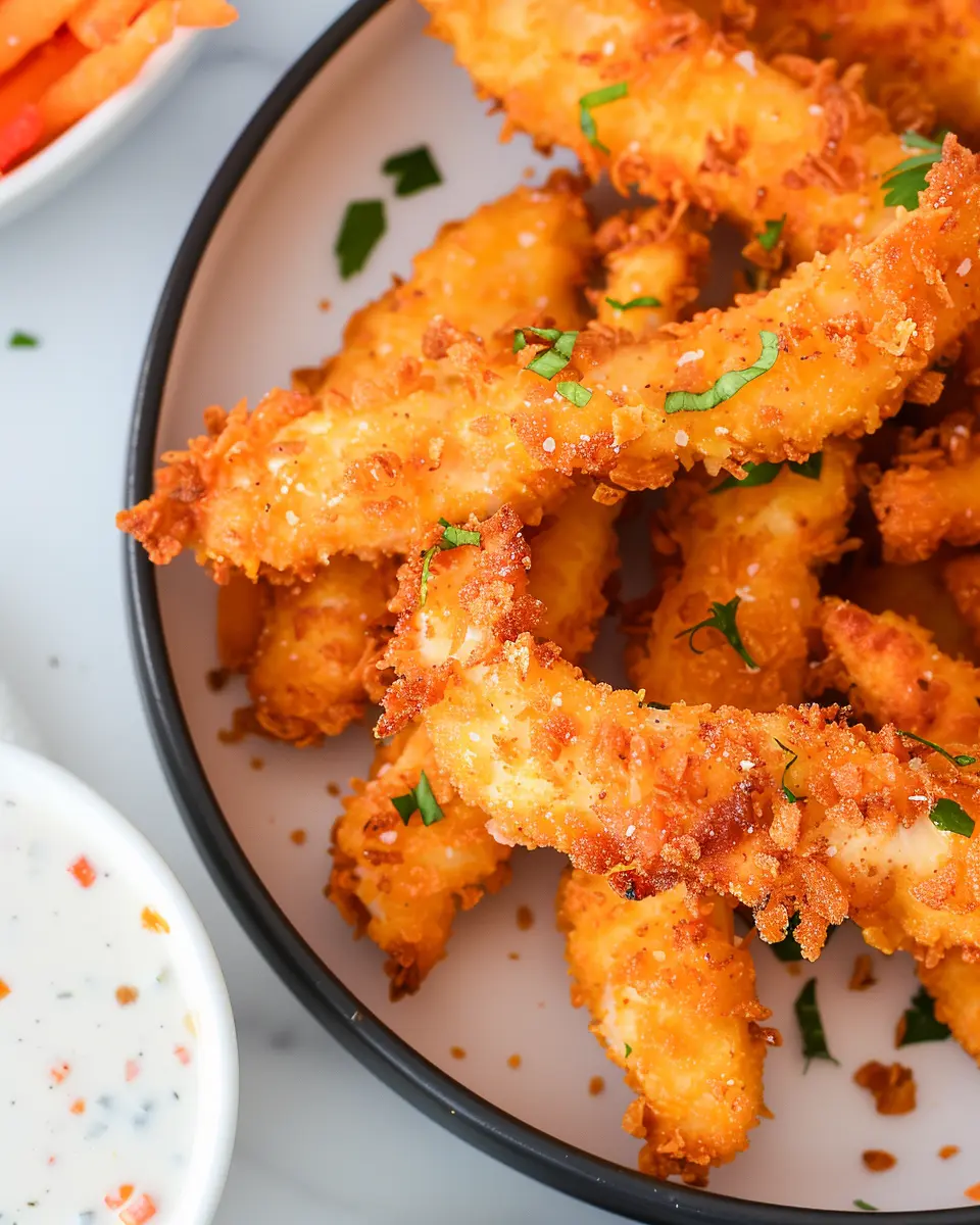 Air Fryer Cheetos Chicken Fries: Easy &amp; Crunchy Indulgence