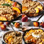 Easy Peach Crumble (Crisp)